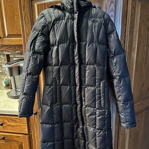 The North Face Womens Black Puffer Coat